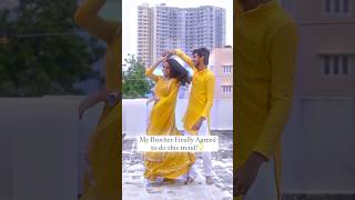 Finally we did it 🔥 shorts shortvideo shortsfeed trending siblings love song reels [upl. by Siraved46]