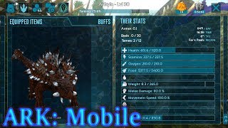 MAX LEVEL ANKY TAME ALL THE METAL Ark Mobile Episode 10 [upl. by Kendra971]