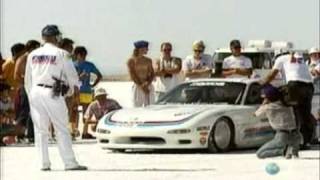 Mazda RX7 Crash at 225 MPH [upl. by Hodosh]