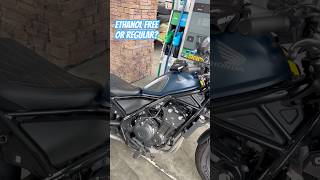 Motorcycle Gas  Ethanol Free or Not important hondarebel500 ethanol motorcycle [upl. by Novelc648]