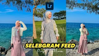 FREE 50 PRESET LIGHTROOM  SELEBGRAM FEED  LIGHTROOM TUTORIAL [upl. by Omura]