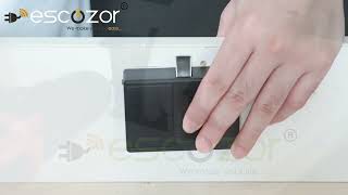 Installation of DFL01 Smart Furniture Lock By Escozor [upl. by Cliffes823]