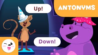 ANTONYMS For Kids  What are anotonyms  Words With Opposite Meaning [upl. by Ttelrats160]