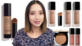 CHANEL Water Fresh Complexion Touch and The Les Bieges Collection  Water Fresh Tint Comparisons [upl. by Northway633]