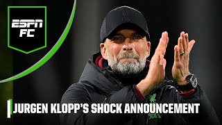 ‘END OF AN ERA’ Jurgen Klopp to leave Liverpool at the end of the season  Premier League  ESPN FC [upl. by Auqinehs]