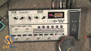 VOX ToneLab LE Multieffects Pedal Demonstration Part One [upl. by Akimehs50]