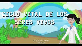 CICLO VITAL DE LOS SERES VIVOS para niños [upl. by Levy]