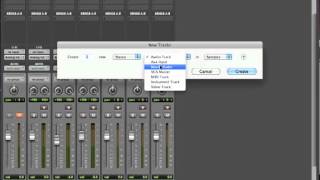 Pro Tools Basics Lesson 10  Mixing Basics 10 of 13 [upl. by Newlin]