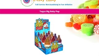 Trendy Candy  Topps Big Baby Pop Favourites [upl. by Drugi644]