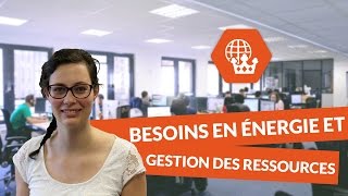 Besoins en énergie et gestion des ressources  HistoireGéographie  2nde  digiSchool [upl. by Nedia]