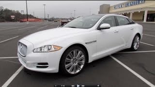 2013 Jaguar XJL Portfolio 30L Supercharged AWD Start Up Exhaust and In Depth Review [upl. by Arraek]