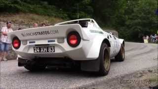 Lancia 037 vs Lancia Stratos Launch Control sound HD [upl. by Nuahsor173]