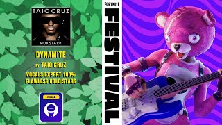 Fortnite Festival Dynamite by Taio Cruz Vocals X 100 Flawless [upl. by Seana619]