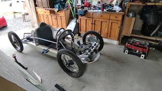 Cyclekart Auto Union undertray [upl. by Yoo]