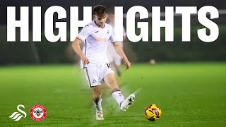 Swansea City v Brentford  Highlights  U21s [upl. by Atilrahc]