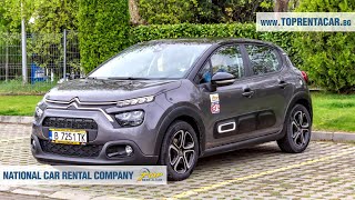 Citroen C3 20222023  Quick Review from Top Rent A Car Bulgaria [upl. by Radborne]