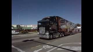 V8 Supercars Transporter Parade Townsville July 2012 [upl. by Eiramit]