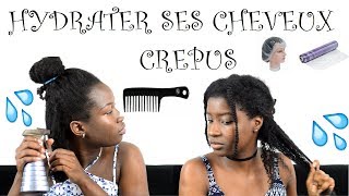 Comment shydrater les cheveux l How to do lco method [upl. by Ellener]