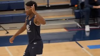 Bryce James Fuels Fiery Matchup Against NBA Academy Reaction [upl. by Colvert]