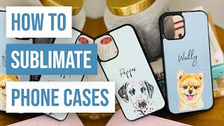 📱 How To Sublimate Phone Cases [upl. by Crispas]