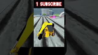 JCB Backhoe Loader Driving Gameplay Video shortsfeed [upl. by Darmit333]