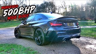 THIS MURDER’D 500BHP WIDE BODY BMW M235I IS MAD [upl. by Peter175]