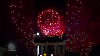 Fireworks For 94th Saudi Arabian National Day Jeddah Promenade [upl. by Yeltnarb]