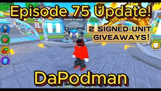 DaPodmans Toilet Tower Defense Ep 75 Update and Giveaway [upl. by Keeryt]