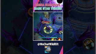 DARK STAR THRESH EXCLUSIVE SKIN🔥 – WILD RIFT CHINA SERVER wildrift wildriftchina thresh [upl. by Ninehc]