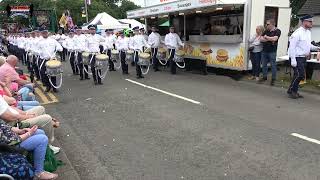 Lambeg Orange amp Blue Flute Band  Royal 13th Scarva Return Parade 2024 [upl. by Eelsel]