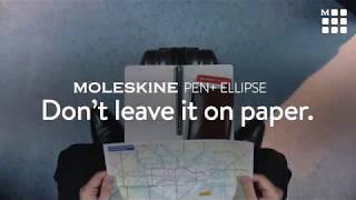 Moleskine Pen Ellipse – Don’t leave it on paper [upl. by Elumas]