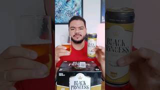 PROVANDO CERVEJA BLACK PRINCESS shorts [upl. by Atinauq]