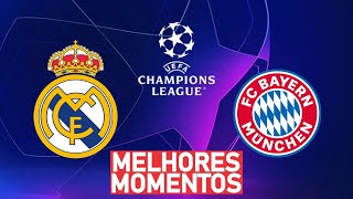 Real Madrid x Bayern MELHORES MOMENTOS 08052024  CHAMPIONS LEAGUE 2024 Fifa 23 [upl. by Kono]