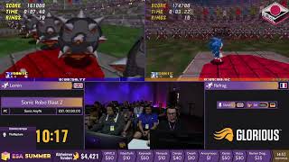 RU Sonic Robo Blast 2 Sonic Any от Lemin vs Refrag  ESASummer2024 [upl. by Annirac]