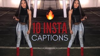 10 INSTAGRAM CAPTION IDEAS [upl. by Alissa]