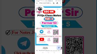 PYQ series part 4 parmar ssc  parmar sir pyq series [upl. by Adranoel]