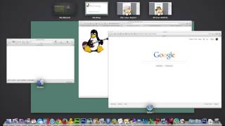 Quick Look at KDE Part 2 KDE vs OS X [upl. by Neelav]