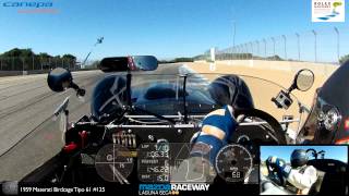 2014 Reunion  Rolex Race 6A  Car 125 1959 Maserati Birdcage Tipo 61  Aug 16 2014 [upl. by Rennane251]