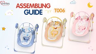 Tinnies Baby Swing  Automatic Swing  T006  Assembling Guide [upl. by Ymmac1]