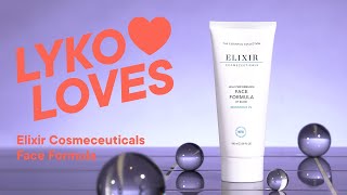 Lyko Loves Elixir Cosmeceuticals NEW Face Formula [upl. by Eislehc382]