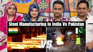 Steel Manufacturing Process In India Vs Steel Manufacturing Process In Pakistan  Reaction [upl. by Llednor378]