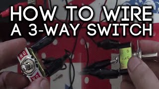 How to wire a 3way switch [upl. by Ydnelg]