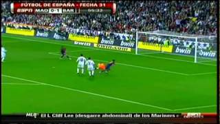 Real Madrid 02 Barcelona Highlight 04102010 Liga BBVA Gol pedro y Messi [upl. by Demeyer255]