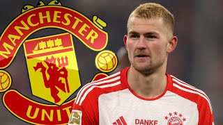 Matthijs De Ligt 2024 • Welcome to Manchester United • Defending Skills Tackles and Passes  HD [upl. by Mackenie]