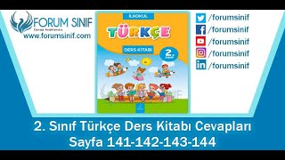 2 Sınıf Türkçe Ders Kitabı 141142143144 Sayfa Cevapları Bilim ve Kültür Yayınları [upl. by Karlotte165]