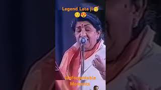 Legend Lata Mangeshkar ji live  Memorable performance ever ❤️❤️ song latamangeshwar bollywood [upl. by Recor]