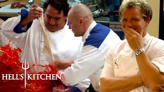 The Funniest Hells Kitchen Moments  Hells Kitchen [upl. by Itnuahsa]