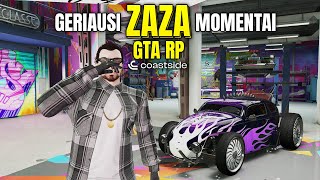 Zaza GTA Roleplay Geriausi Momentai [upl. by Fransisco]