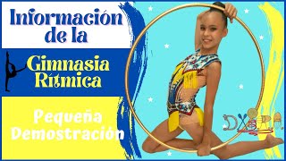 ¿QUE ES LA GIMNASIA RÍTMICA ❤ PEQUEÑA DEMOSTRACIÓN DE LOS 5 APARATOS DE GIMNASIA RÍTMICA ❤CONSEJOS [upl. by Netnert466]