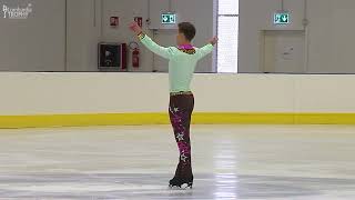 Nikita Starostin 2023 Lombardia Trophy SP [upl. by Askwith]